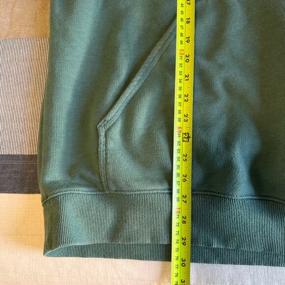 Carhartt Hoodie Sweatshirt Mens XL Green Loose Fit Distressed Long Sleeve - Picture 5 of 9